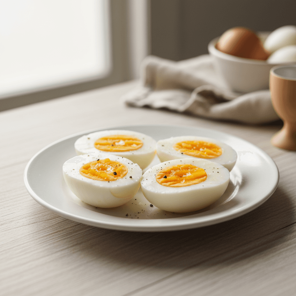 Oeufs durs pour sandwich (parfaits pour la semaine)